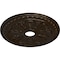 Ekena Millwork Bristol Ceiling Medallion (Fits Canopies up to 3 7/8"), 23 1/2"OD x 3 7/8"ID x 1"P, Bronze CM23BIBZS - alternate 3